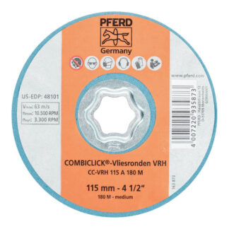 COMBICLICK - Satin Finish NON WOVEN DISC CC-VRH 115 A (MEDIUM)