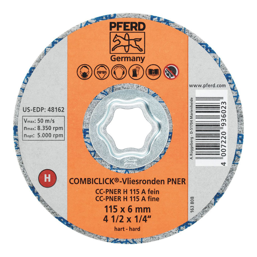 COMBICLICK - Removal Fine Scratches NON WOVEN DISC CC-PNER H 115 A (FINE)