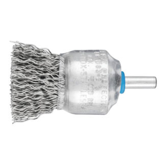 Pencil Brush 6mm Shaft Mounted - Crimped Wire PBU 3029/6 INOX 0.50