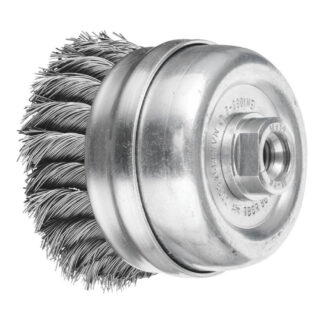 Cup Brush - Twist Knot STEEL TBGR 80/M14 ST 0.50
