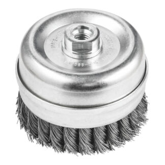 Cup Brush - Twist Knot STEEL TBGR 100/M14 ST 0.50