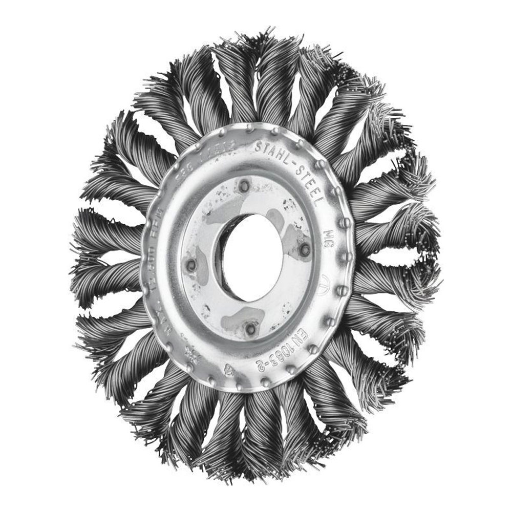 Wheel Brush - Twist Knot COMBITWIST STEEL Wire RBG 11512/22.2 CT ST 0.5
