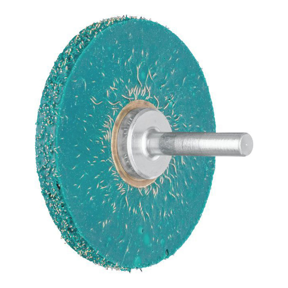 Shaft Mounted Wheel Brush - Encapsulated STEEL Wire - 6mm Shaft RBV 6307/6 ST 0.30