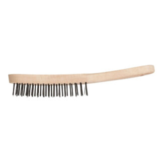Hand Scratch Brush - STEEL Wire - Wooden Body 290mm HBU 30 ST 0.35