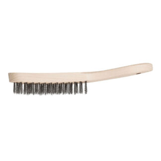 Hand Scratch Brush - INOX Wire - Wooden Body 290mm HBU 40 INOX 0.30