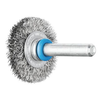 Shaft Mounted Wheel Brush - Crimped Wire - 6mm Shaft RBU 3006/6 INOX 0.20