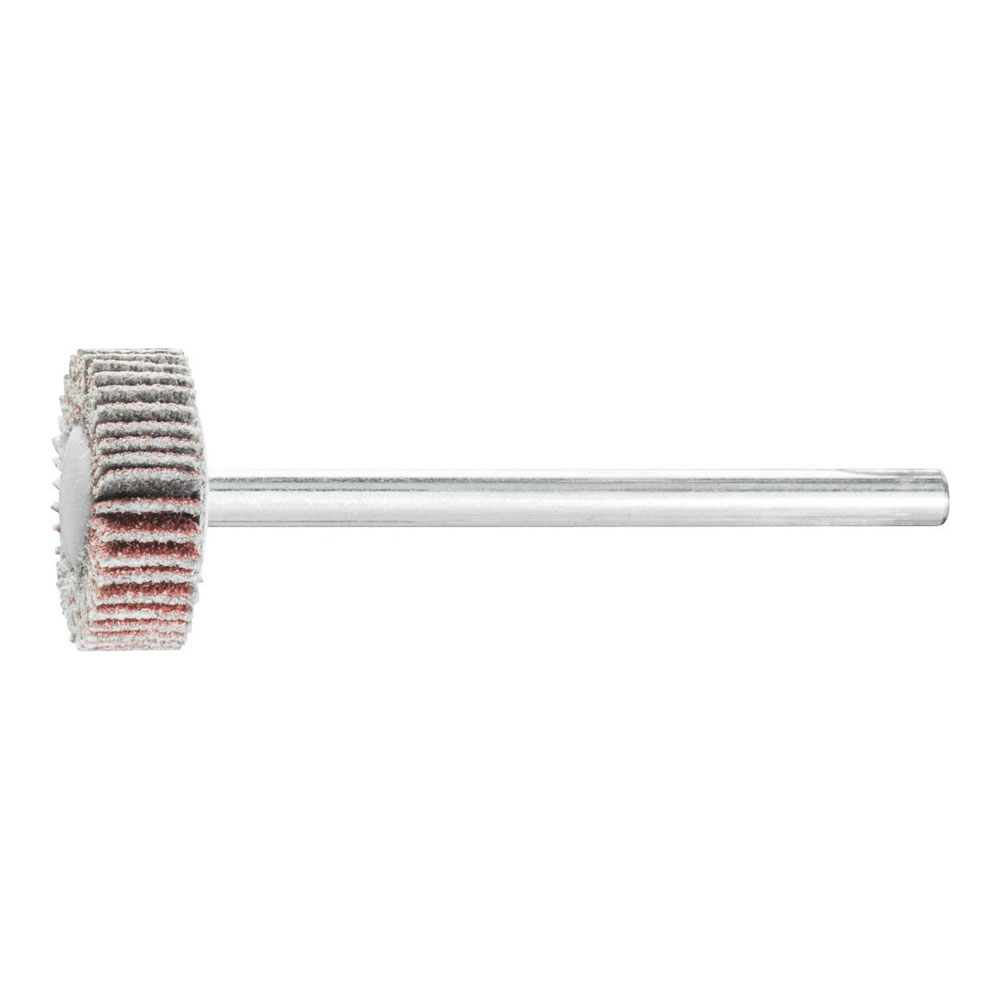 Mounted Flap Wheel Fan Grinder Aluminium Oxide - 3mm Shank F 1505/3 A 120 Grit