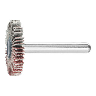 Mounted Flap Wheel Fan Grinder Aluminium Oxide - 6mm Shank F 3005/6 A 60 Grit