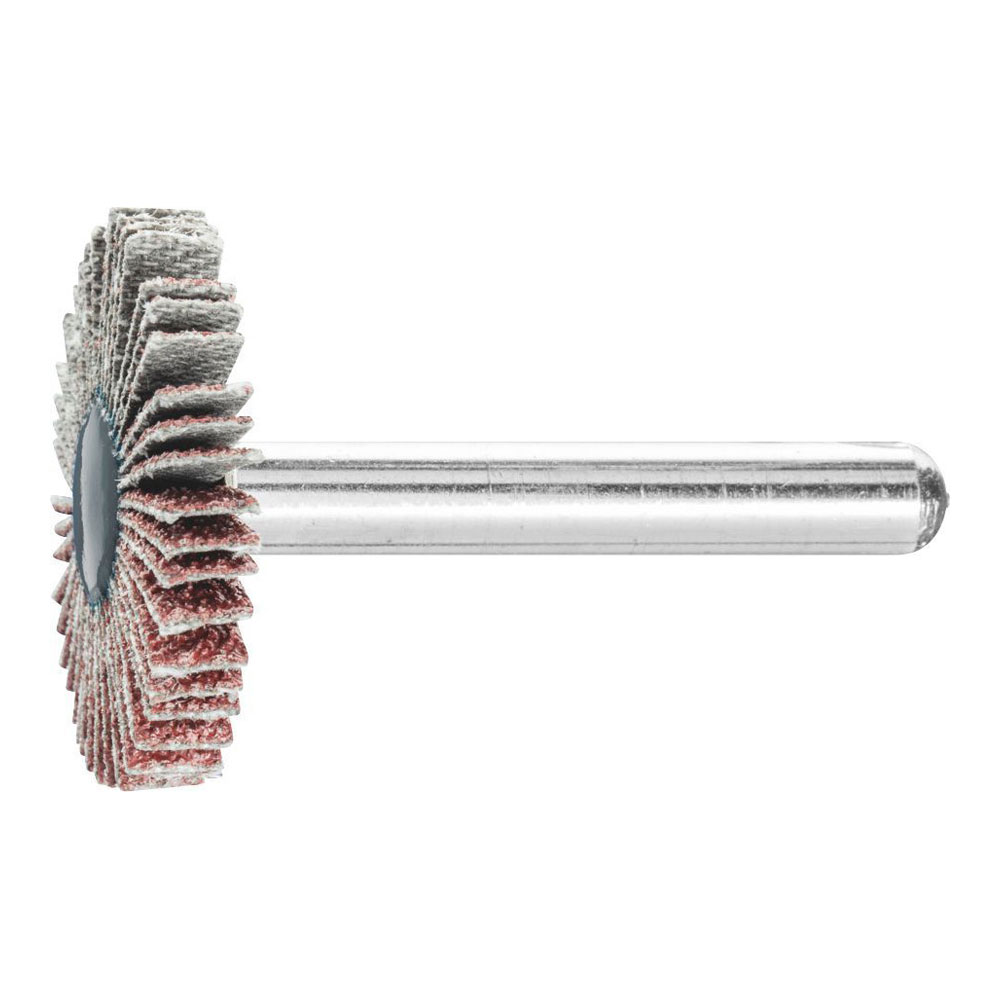 Mounted Flap Wheel Fan Grinder Aluminium Oxide - 6mm Shank F 3005/6 A 60 Grit