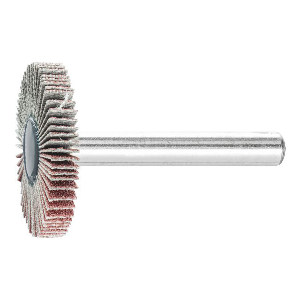 Mounted Flap Wheel Fan Grinder Aluminium Oxide - 6mm Shank F 3005/6 A 150 Grit