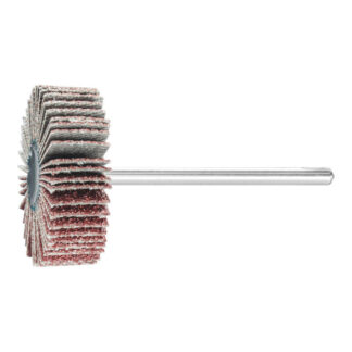 Mounted Flap Wheel Fan Grinder Aluminium Oxide - 3mm Shank F 3010/3 A 60 Grit