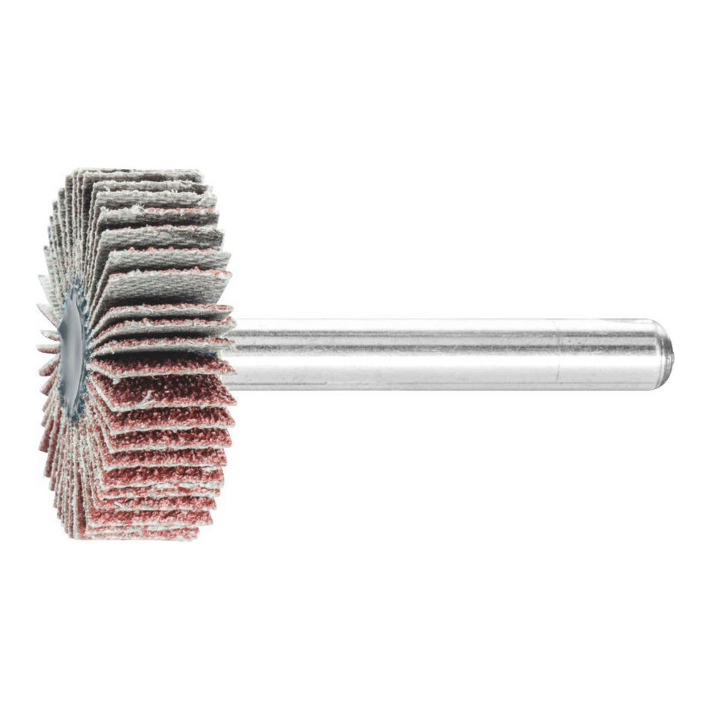 Mounted Flap Wheel Fan Grinder Aluminium Oxide - 6mm Shank F 3010/6 A 60 Grit