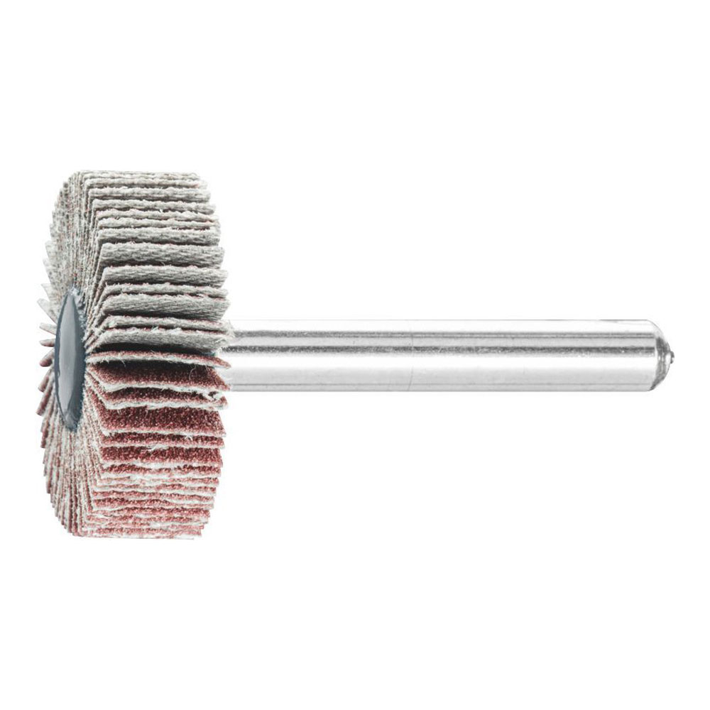 Mounted Flap Wheel Fan Grinder Aluminium Oxide - 6mm Shank F 3010/6 A 120 Grit