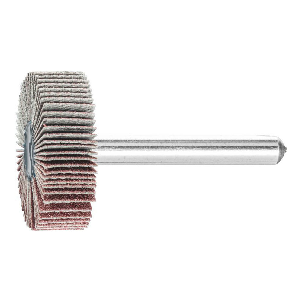 Mounted Flap Wheel Fan Grinder Aluminium Oxide - 6mm Shank F 3010/6 A 150 Grit