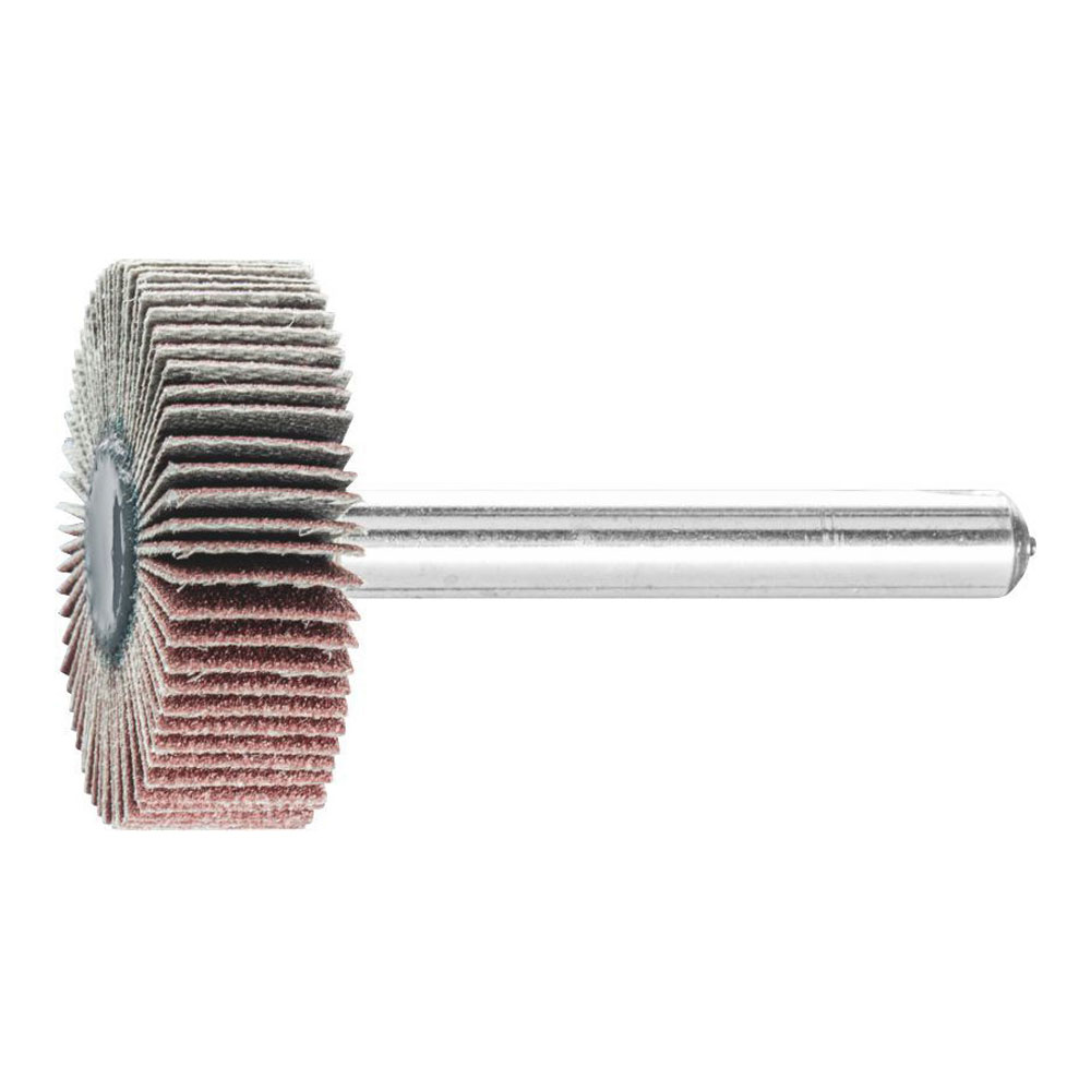 Mounted Flap Wheel Fan Grinder Aluminium Oxide - 6mm Shank F 3010/6 A 180 Grit