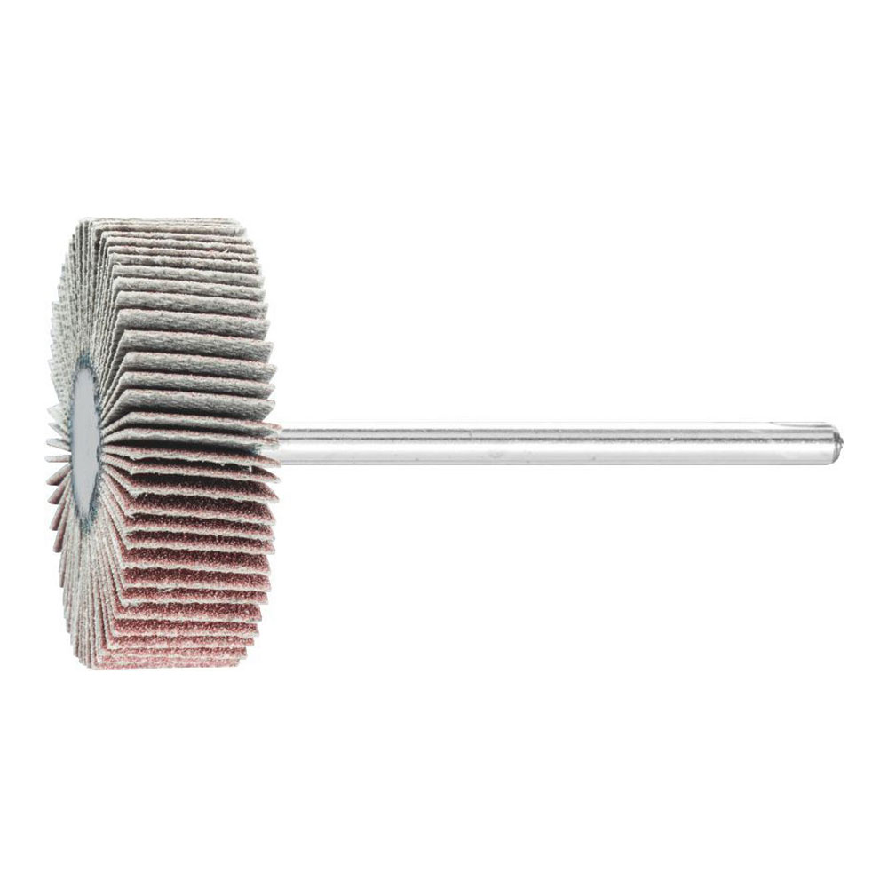 Mounted Flap Wheel Fan Grinder Aluminium Oxide - 3mm Shank F 3010/3 A 240 Grit