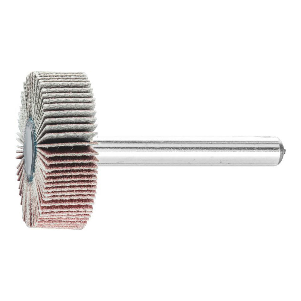 Mounted Flap Wheel Fan Grinder Aluminium Oxide - 6mm Shank F 3010/6 A 240 Grit