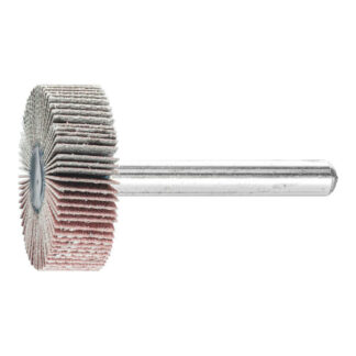 Mounted Flap Wheel Fan Grinder Aluminium Oxide - 6mm Shank F 3010/6 A 320 Grit