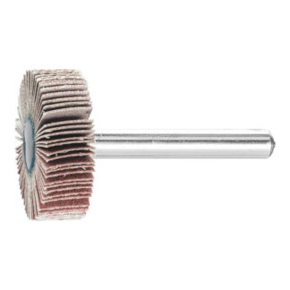 Mounted Flap Wheel Fan Grinder Aluminium Oxide - 6mm Shank F 3010/6 A 400 Grit