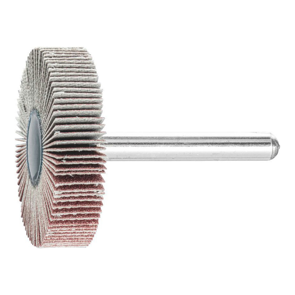 Mounted Flap Wheel Fan Grinder Aluminium Oxide - 6mm Shank F 4010/6 A 180 Grit