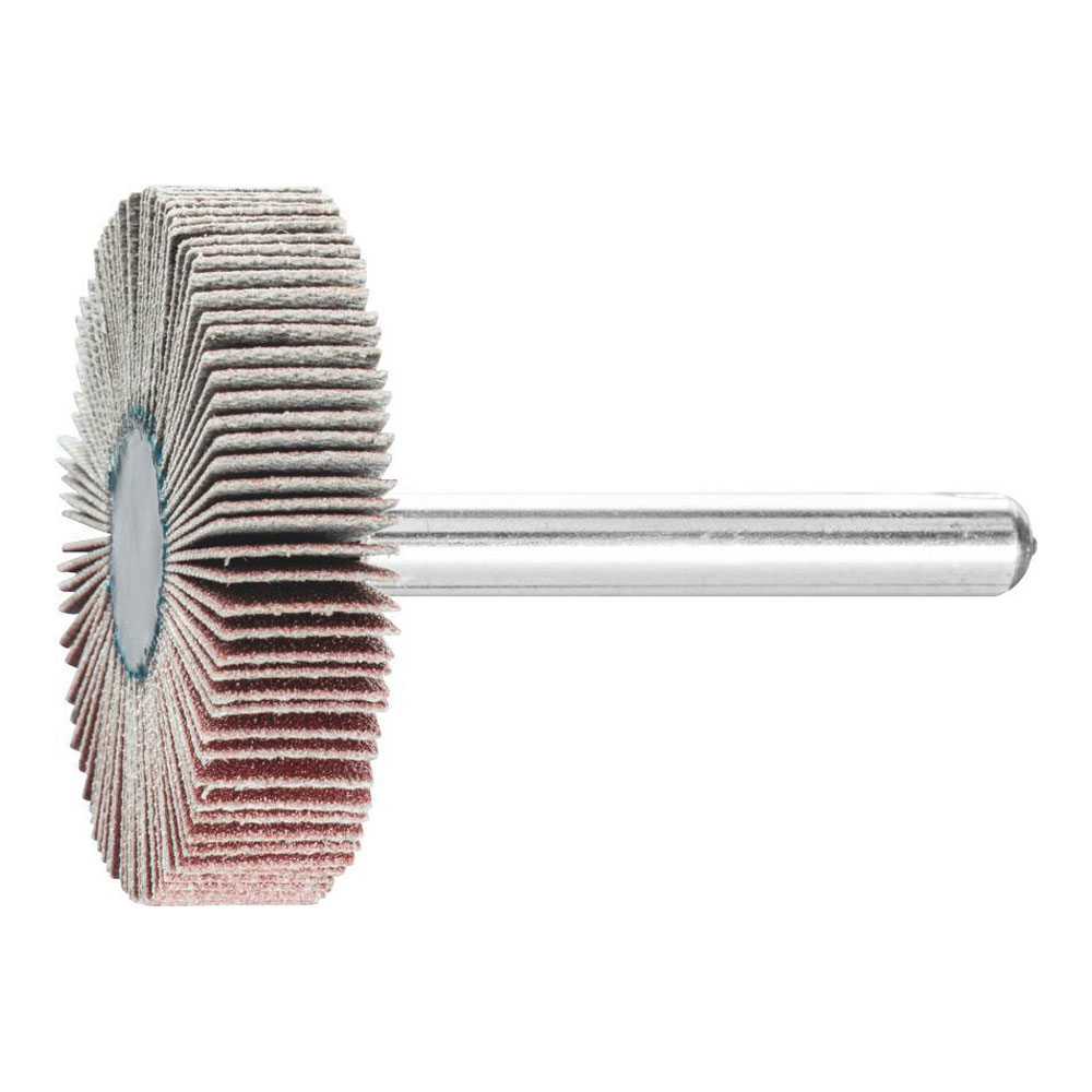 Mounted Flap Wheel Fan Grinder Aluminium Oxide - 6mm Shank F 4010/6 A 240 Grit