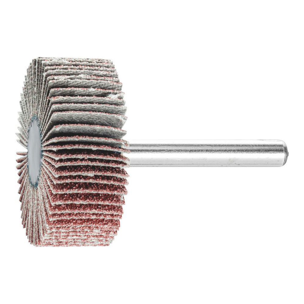 Mounted Flap Wheel Fan Grinder Aluminium Oxide - 6mm Shank F 4015/6 A 60 Grit