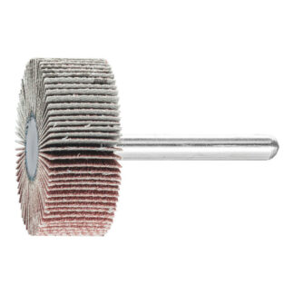 Mounted Flap Wheel Fan Grinder Aluminium Oxide - 6mm Shank F 4015/6 A 120 Grit