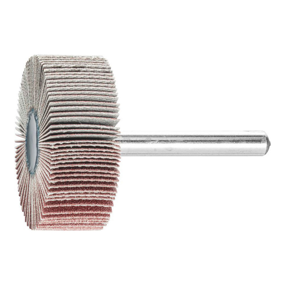 Mounted Flap Wheel Fan Grinder Aluminium Oxide - 6mm Shank F 4015/6 A 180 Grit