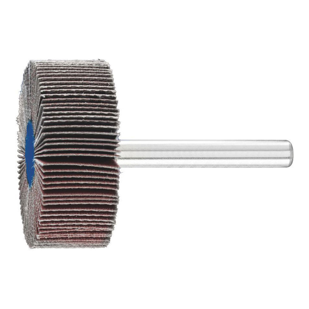 Mounted Flap Wheel Fan Grinder Aluminium Oxide - 6mm Shank F 4015/6 A 320 Grit