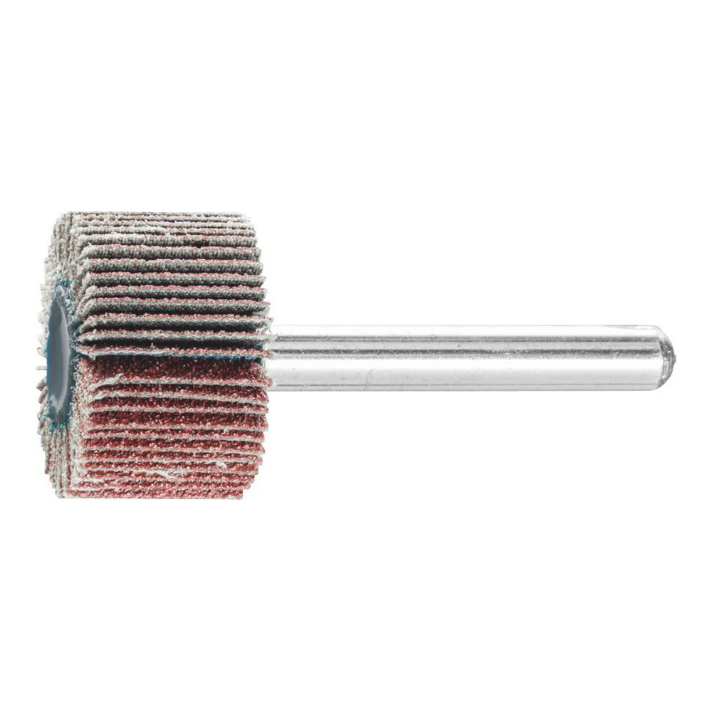 Mounted Flap Wheel Fan Grinder Aluminium Oxide - 6mm Shank F 2515/6 A 80 Grit