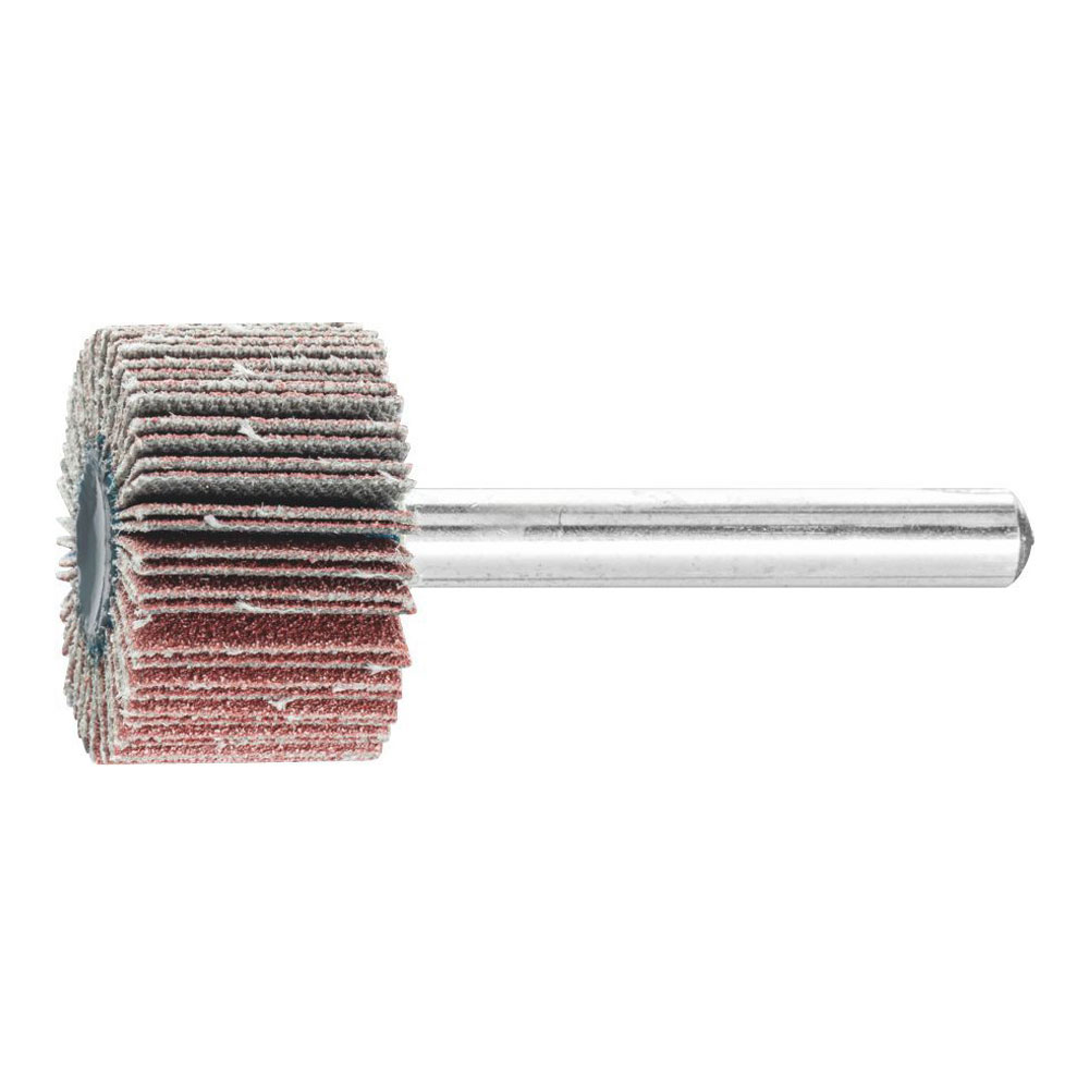 Mounted Flap Wheel Fan Grinder Aluminium Oxide - 6mm Shank F 2515/6 A 120 Grit