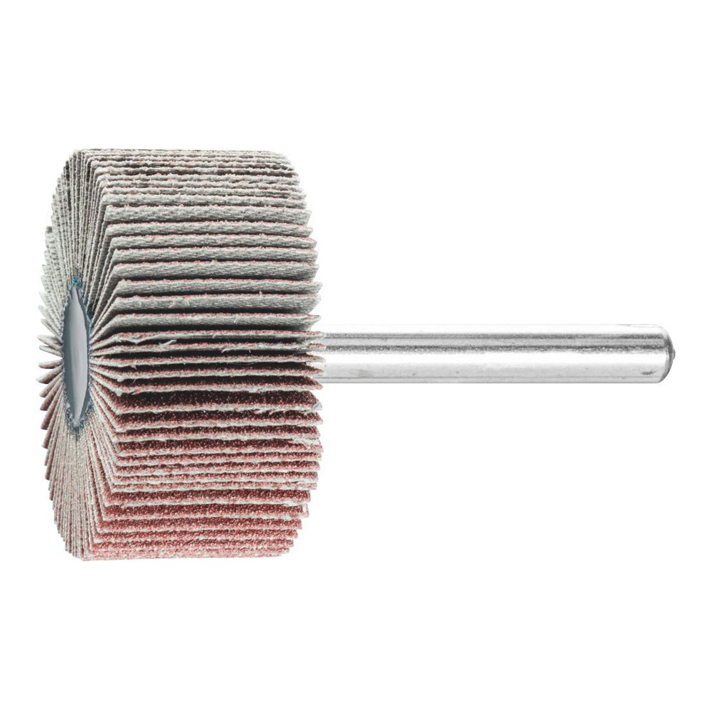 Mounted Flap Wheel Fan Grinder Aluminium Oxide - 6mm Shank F 4020/6 A 120 Grit