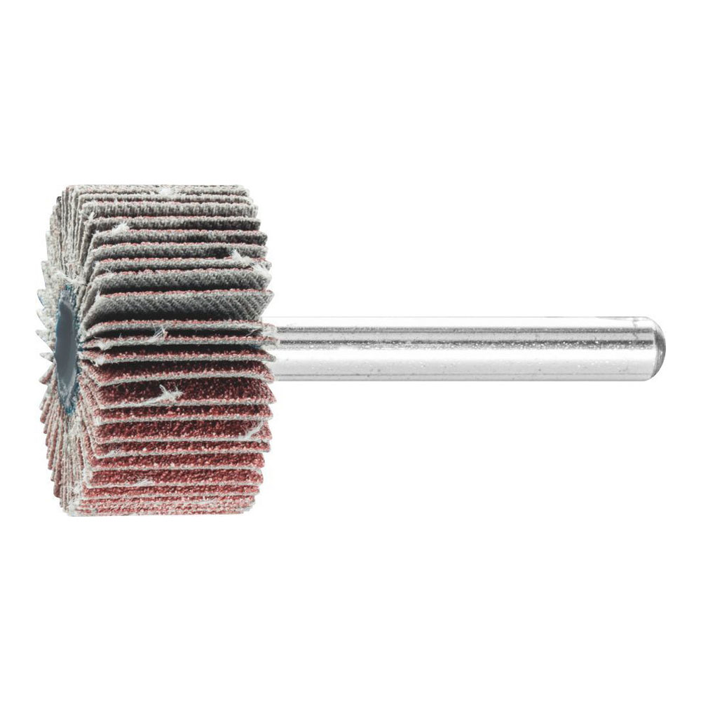 Mounted Flap Wheel Fan Grinder Aluminium Oxide - 6mm Shank F 3015/6 A 80 Grit