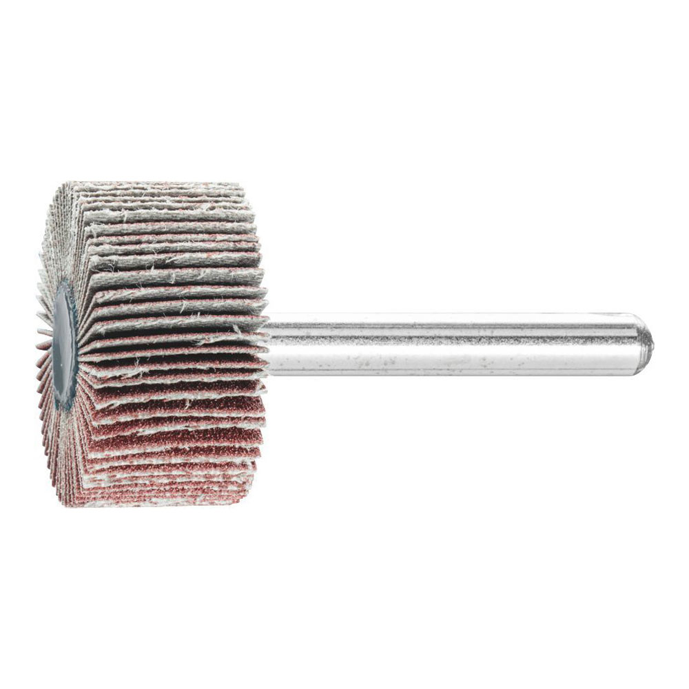 Mounted Flap Wheel Fan Grinder Aluminium Oxide - 6mm Shank F 3015/6 A 150 Grit