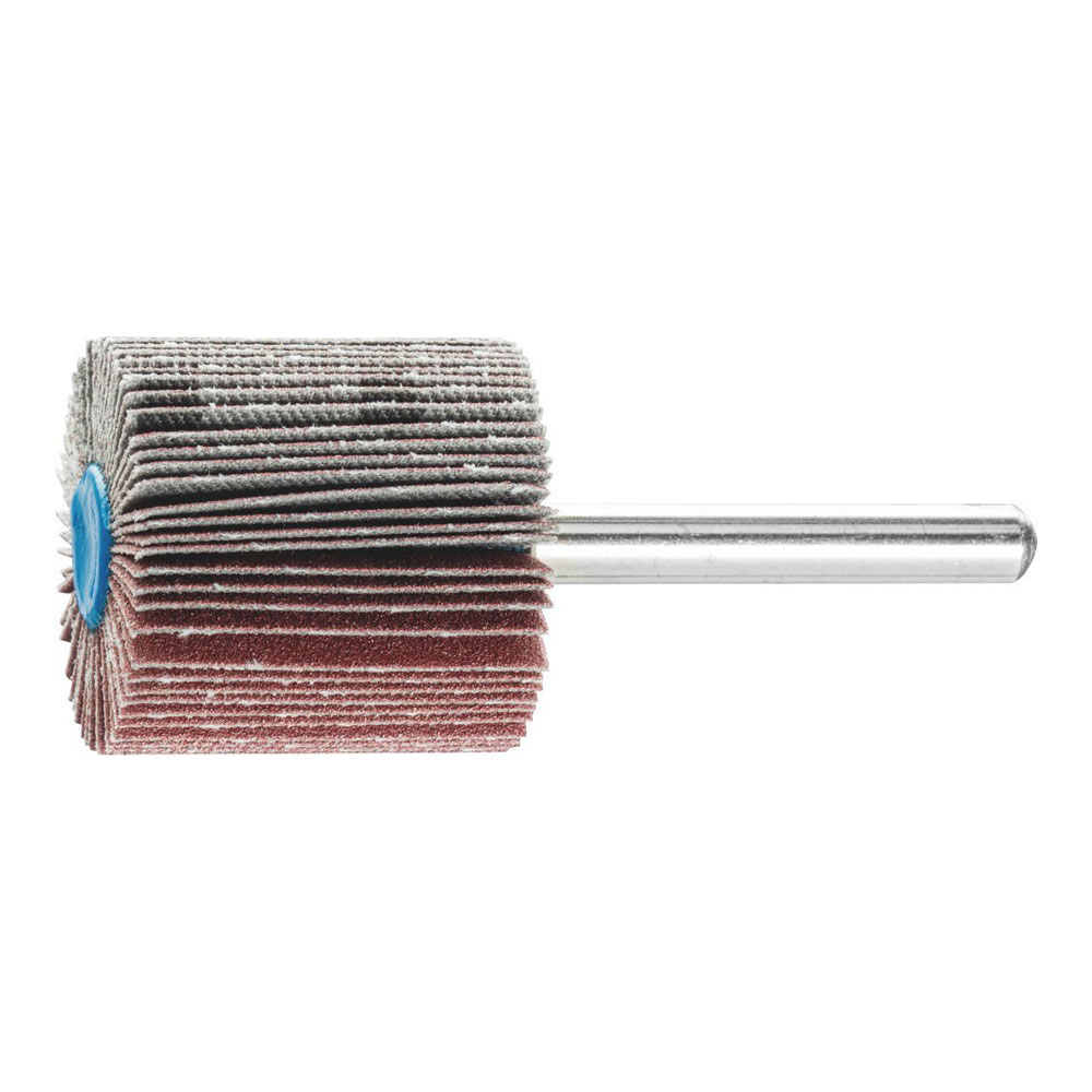 Mounted Flap Wheel Fan Grinder Aluminium Oxide - 6mm Shank F 3030/6 A 180 Grit