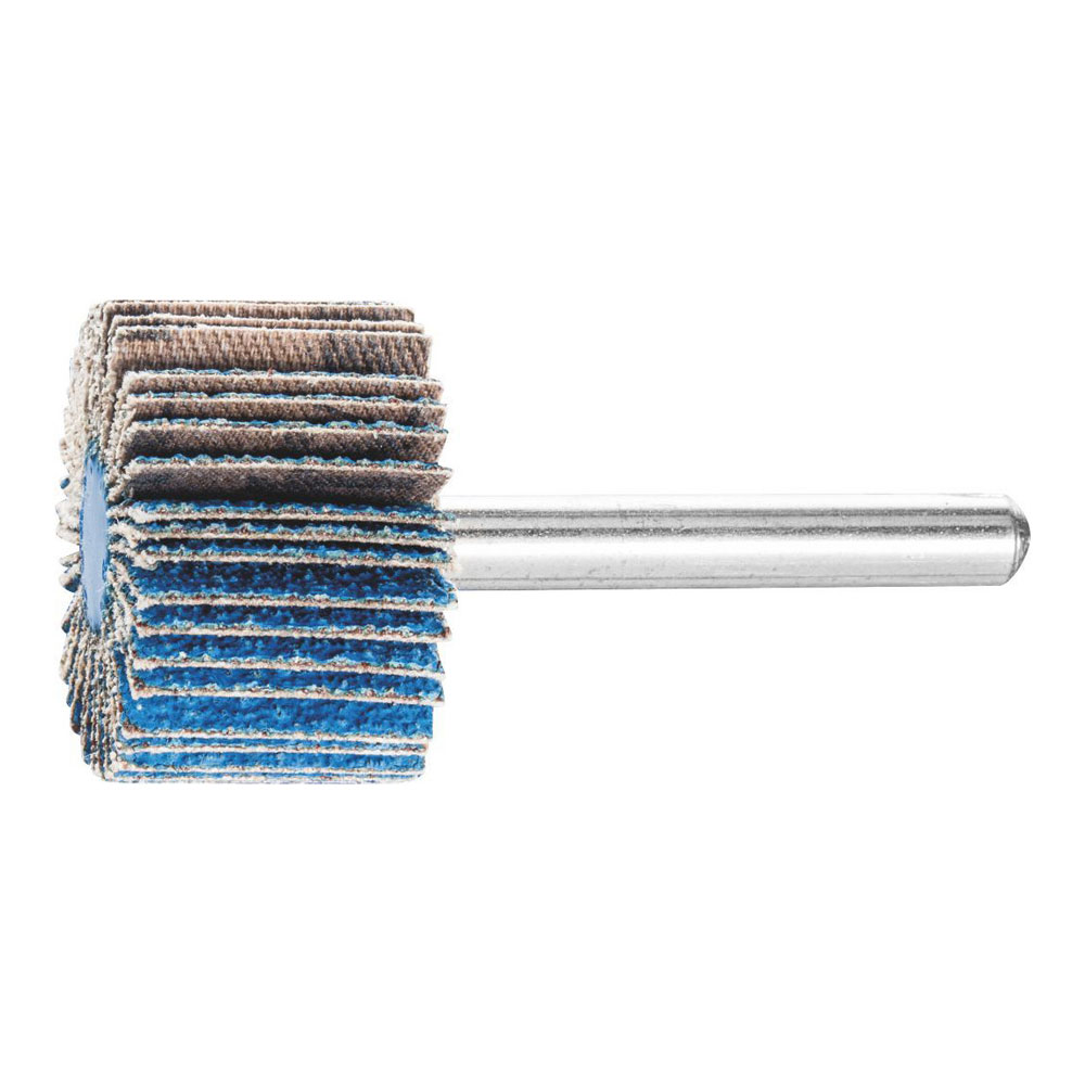 Mounted Flap Wheel Fan Grinder Zirconia Alumina (Z-COOL - Reduced Heat) - 6mm Shank F 3020/6 Z-COOL 60 Grit