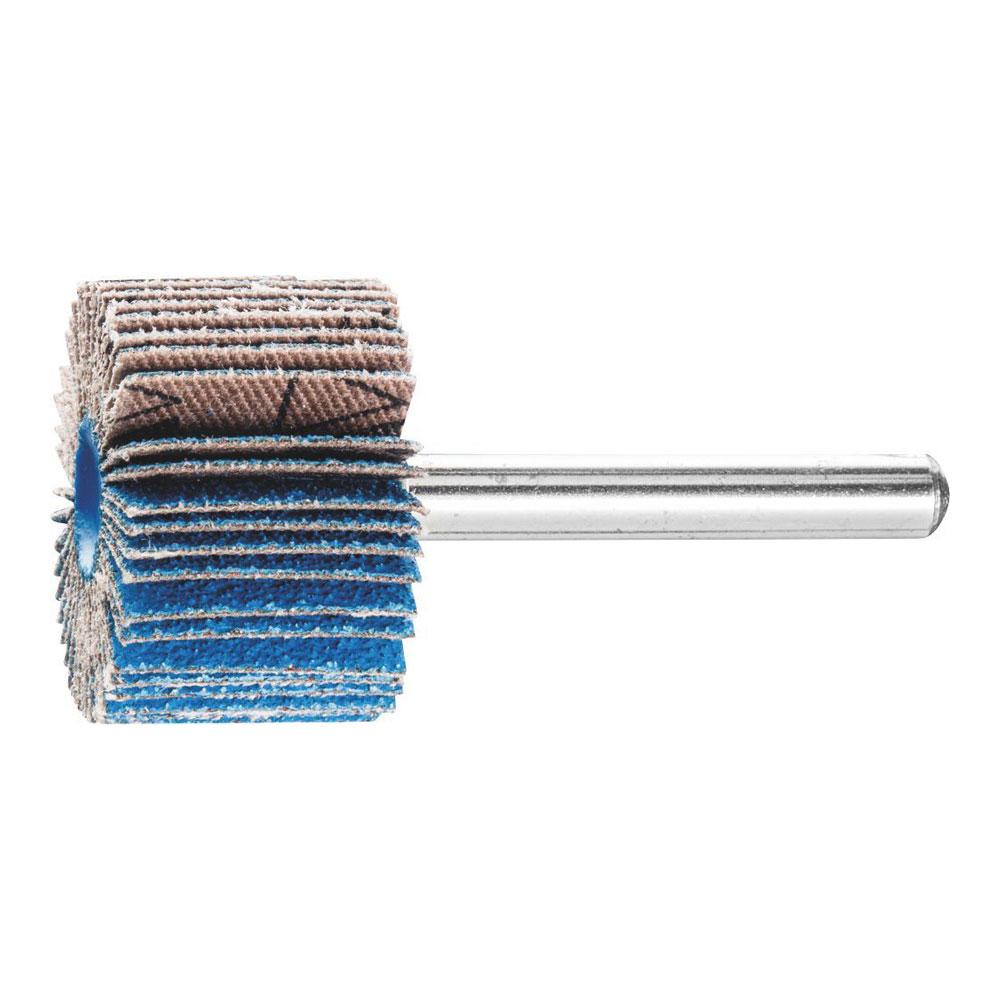 Mounted Flap Wheel Fan Grinder Zirconia Alumina (Z-COOL - Reduced Heat) - 6mm Shank F 3020/6 Z-COOL 80 Grit