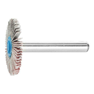 Mounted Flap Wheel Fan Grinder Aluminium Oxide - 6mm Shank F 3003/6 A 80 Grit