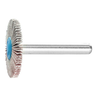 Mounted Flap Wheel Fan Grinder Aluminium Oxide - 6mm Shank F 3003/6 A 180 Grit