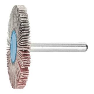 Mounted Flap Wheel Fan Grinder Aluminium Oxide - 6mm Shank F 5005/6 A 120 Grit