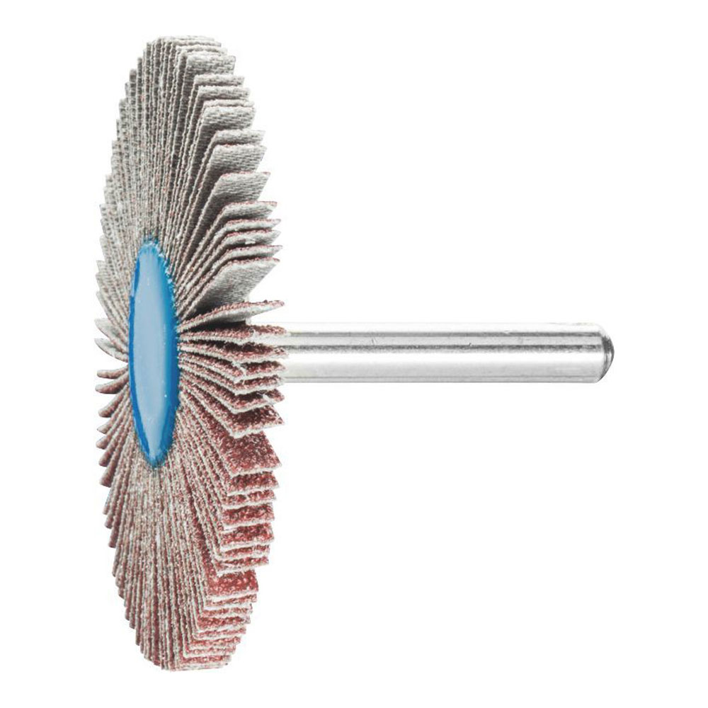 Mounted Flap Wheel Fan Grinder Aluminium Oxide - 6mm Shank F 6005/6 A 60 Grit