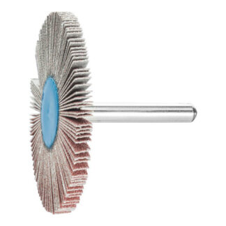 Mounted Flap Wheel Fan Grinder Aluminium Oxide - 6mm Shank F 6005/6 A 120 Grit