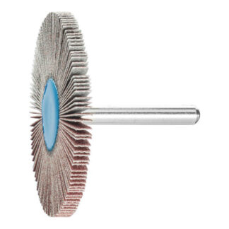 Mounted Flap Wheel Fan Grinder Aluminium Oxide - 6mm Shank F 6005/6 A 150 Grit