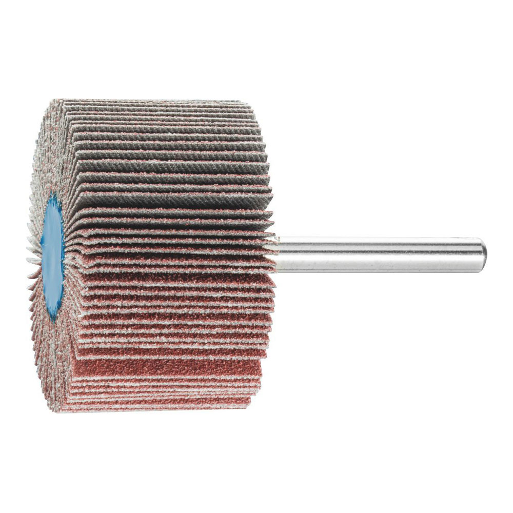 Mounted Flap Wheel Fan Grinder Aluminium Oxide - 6mm Shank F 5030/6 A 80 Grit