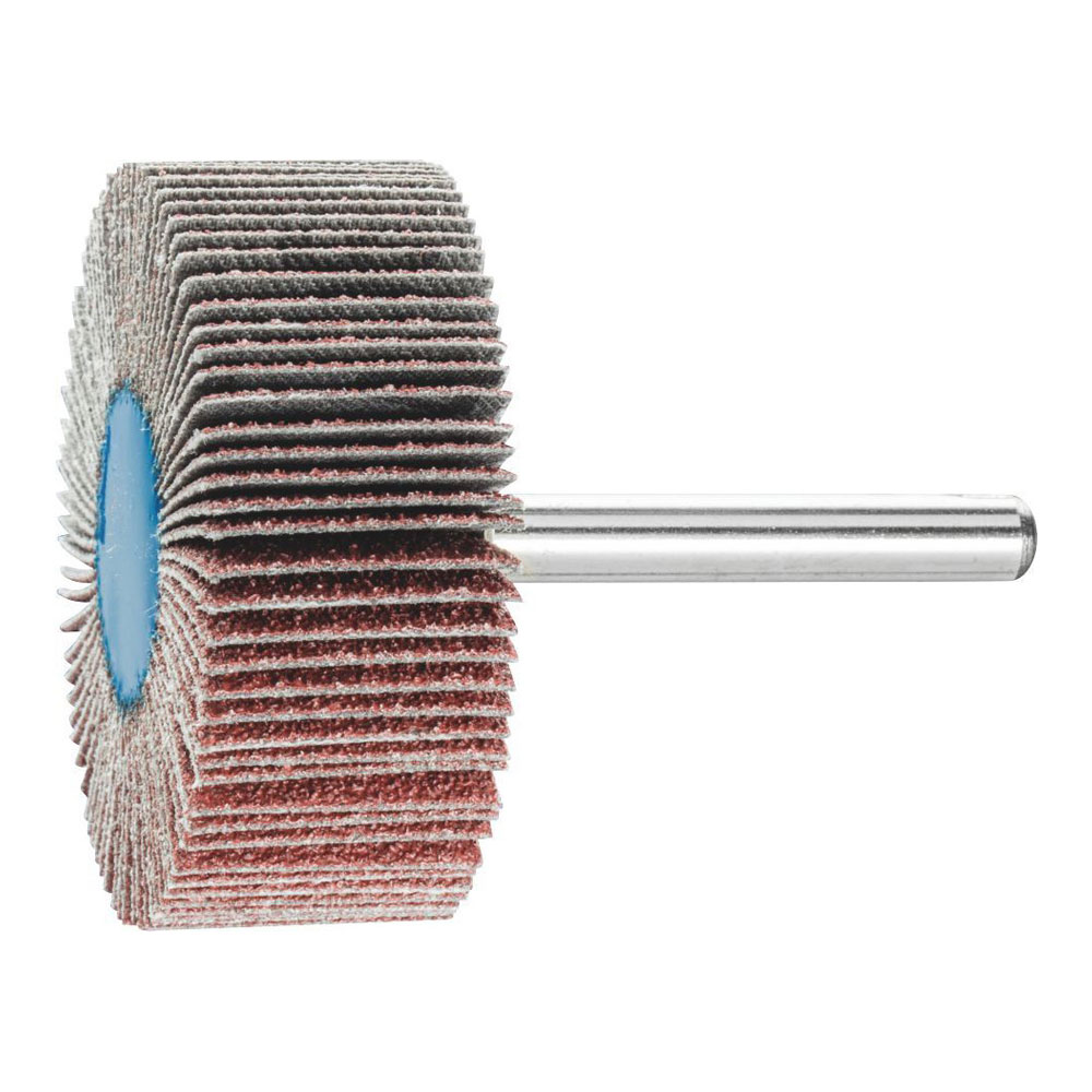 Mounted Flap Wheel Fan Grinder Aluminium Oxide - 6mm Shank F 5020/6 A 60 Grit