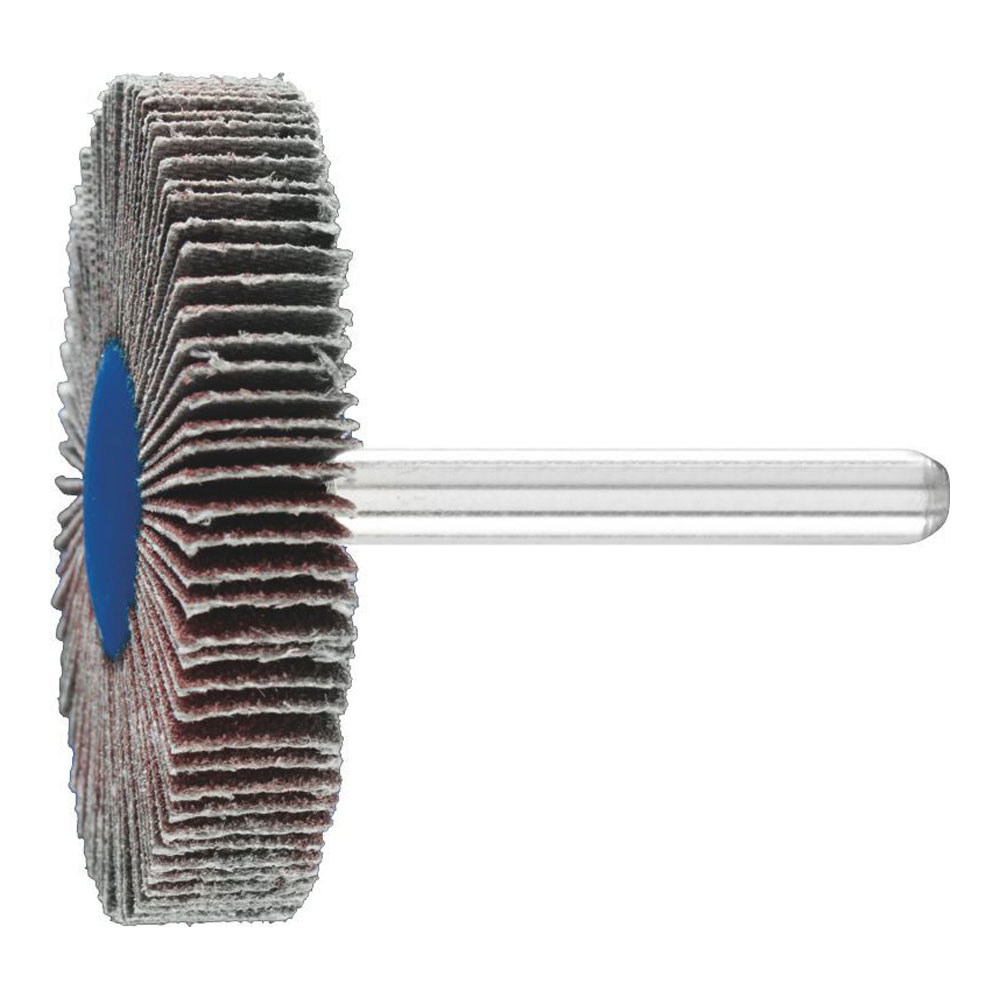 Mounted Flap Wheel Fan Grinder Aluminium Oxide - 6mm Shank F 5010/6 A 80 Grit