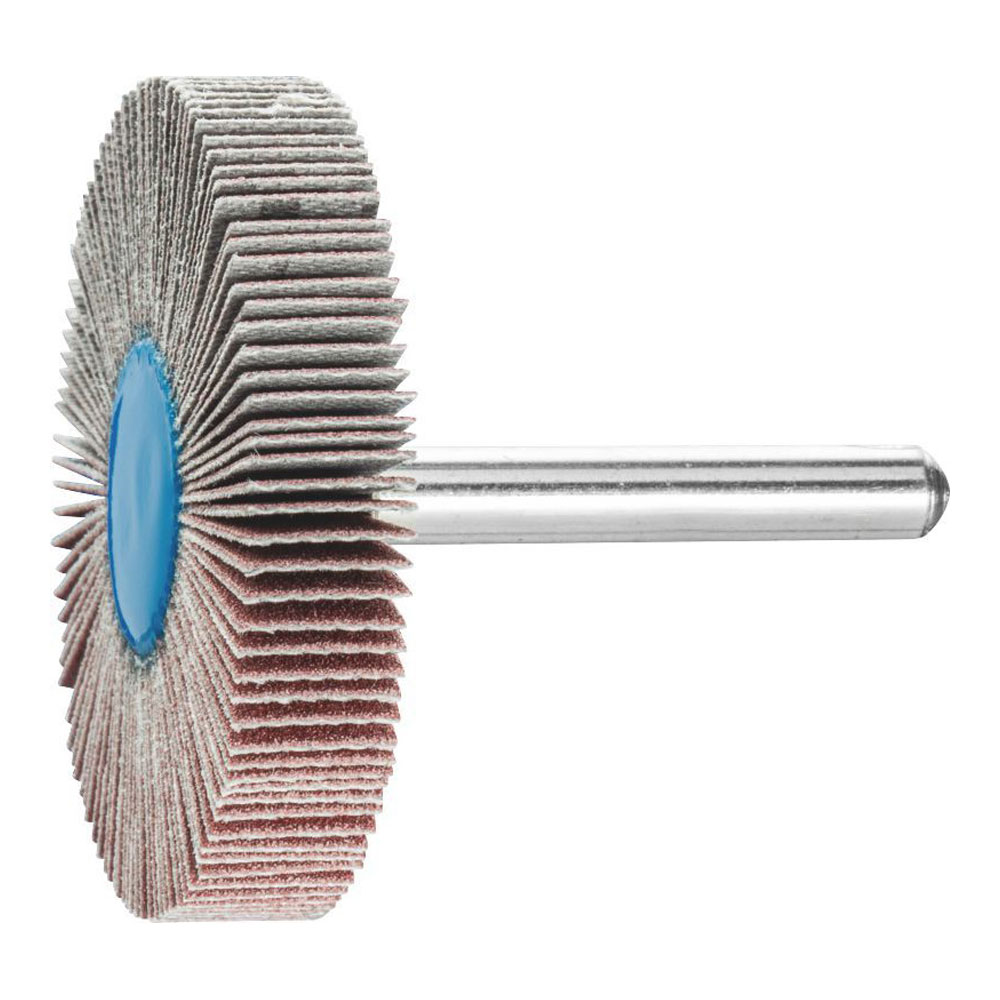 Mounted Flap Wheel Fan Grinder Aluminium Oxide - 6mm Shank F 5010/6 A 180 Grit