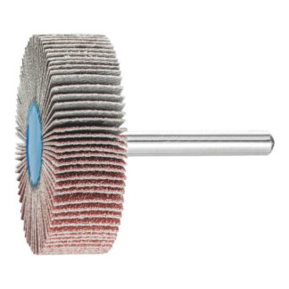 Mounted Flap Wheel Fan Grinder Aluminium Oxide - 6mm Shank F 5015/6 A 80 Grit