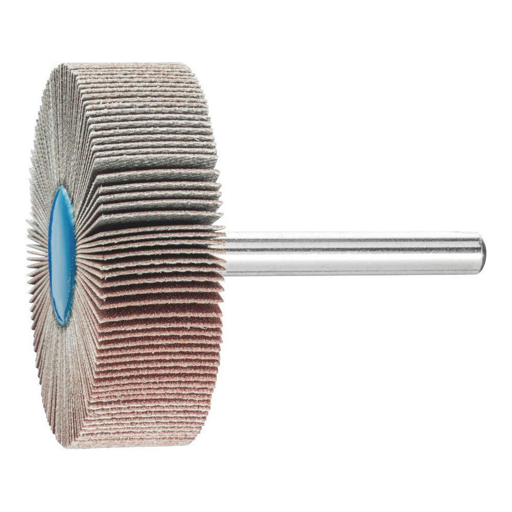 Mounted Flap Wheel Fan Grinder Aluminium Oxide - 6mm Shank F 5015/6 A 320 Grit