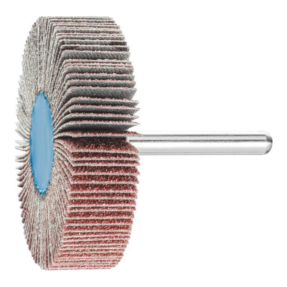 Mounted Flap Wheel Fan Grinder Aluminium Oxide - 6mm Shank F 6015/6 A 60 Grit